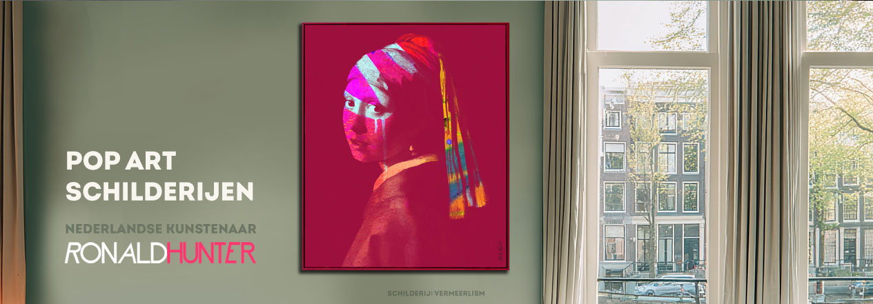 Abstract schilderij