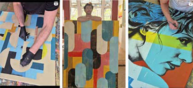Ronald Hunter instagram - in de studio