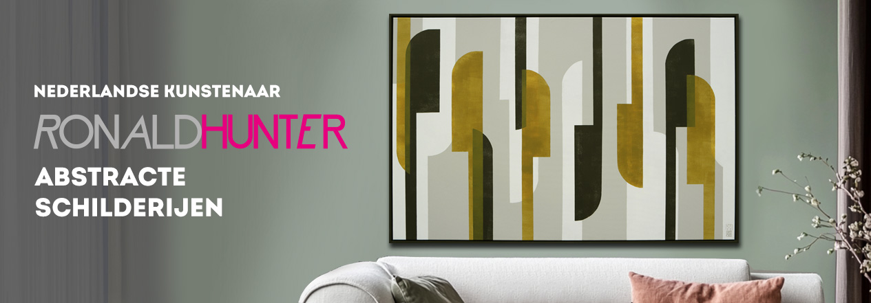 Abstract schilderij