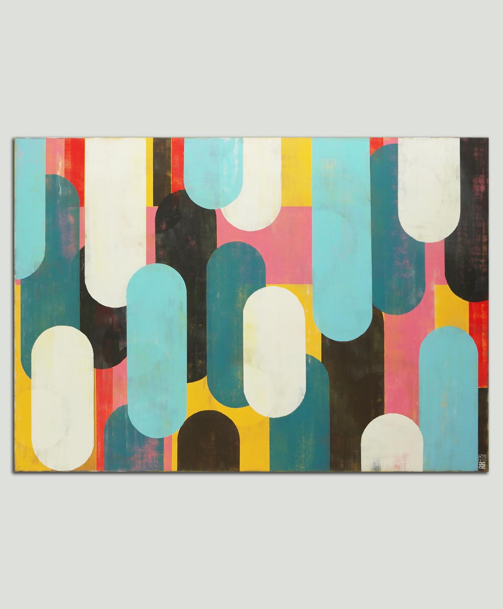 Traffic pink yellow XXL