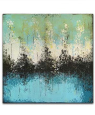 Blauw schilderij kopen