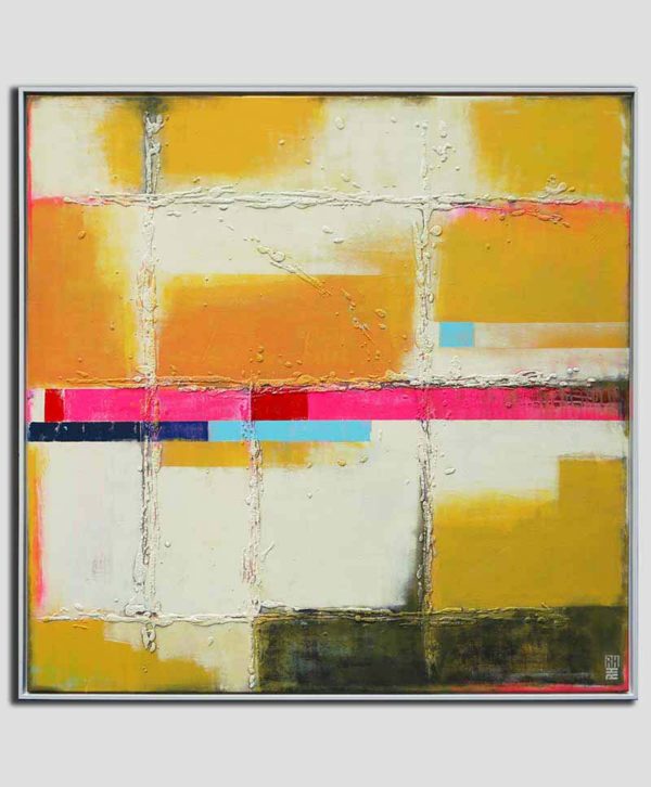Abstract geel untitled soft XL