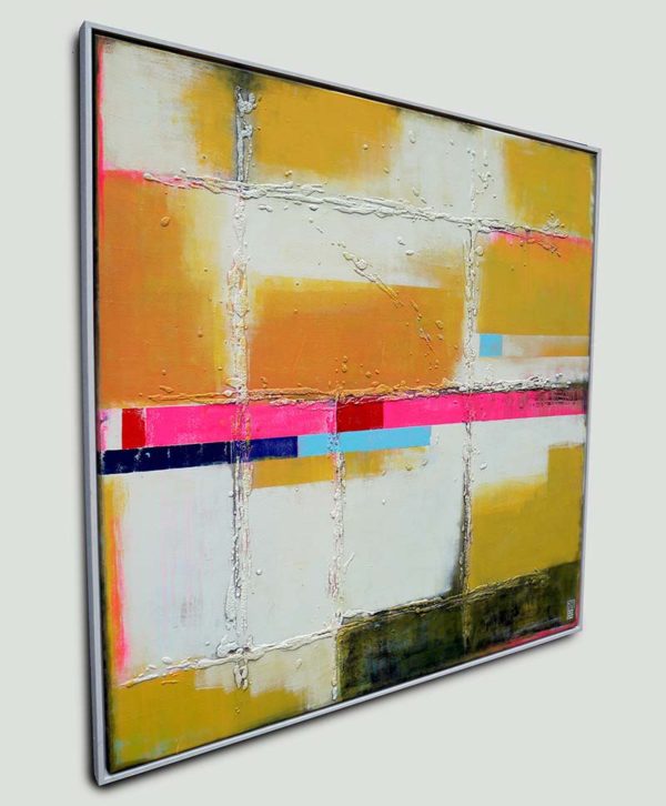 Abstract geel untitled soft XL
