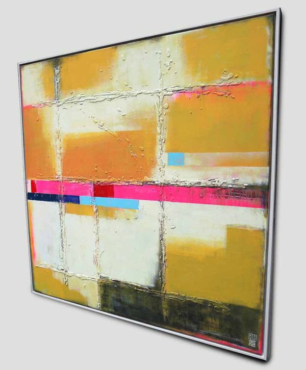 Abstract geel untitled soft XL
