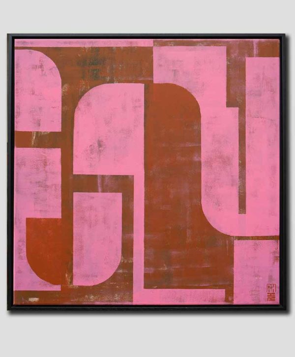 Circle in Circle pink