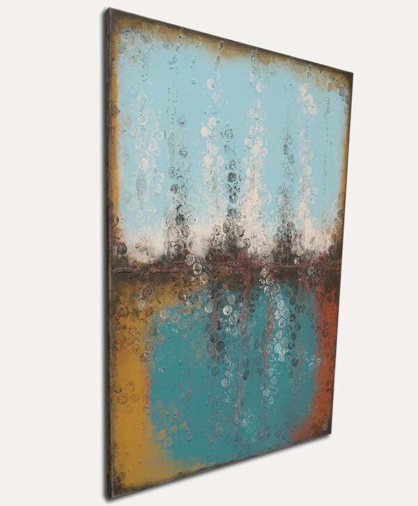 Abstract schilderij - Boiling Bubbles original