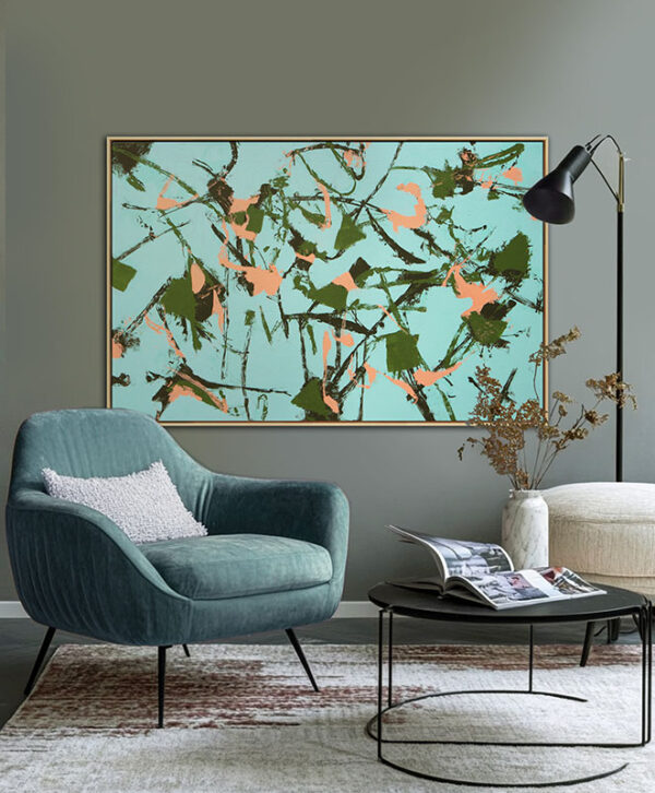 Blauw schilderij kopen - Fragments in Blue