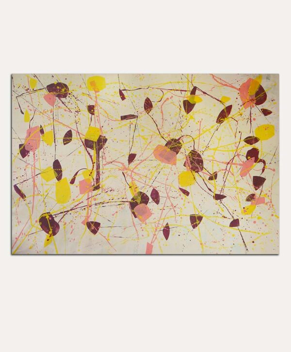 Fragments of joy - groot schilderij
