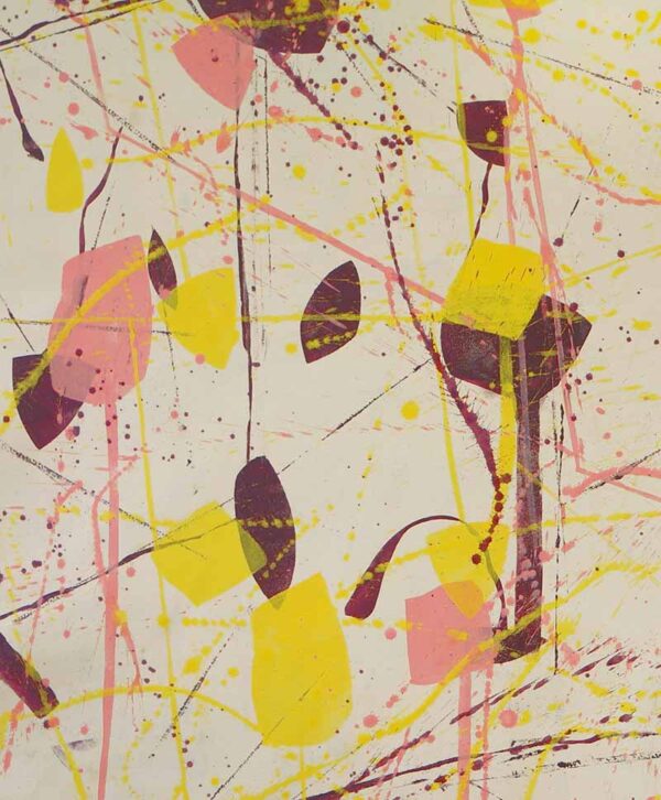 Fragments of joy - groot schilderij