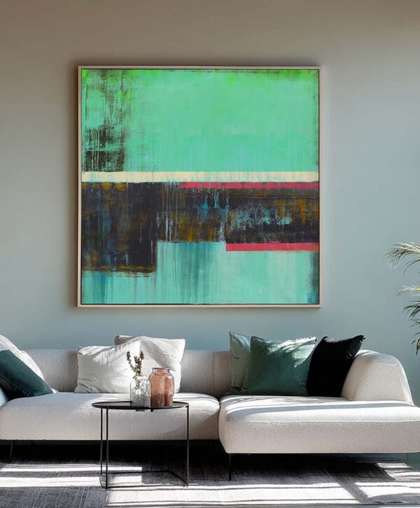 schilderij kopen groen