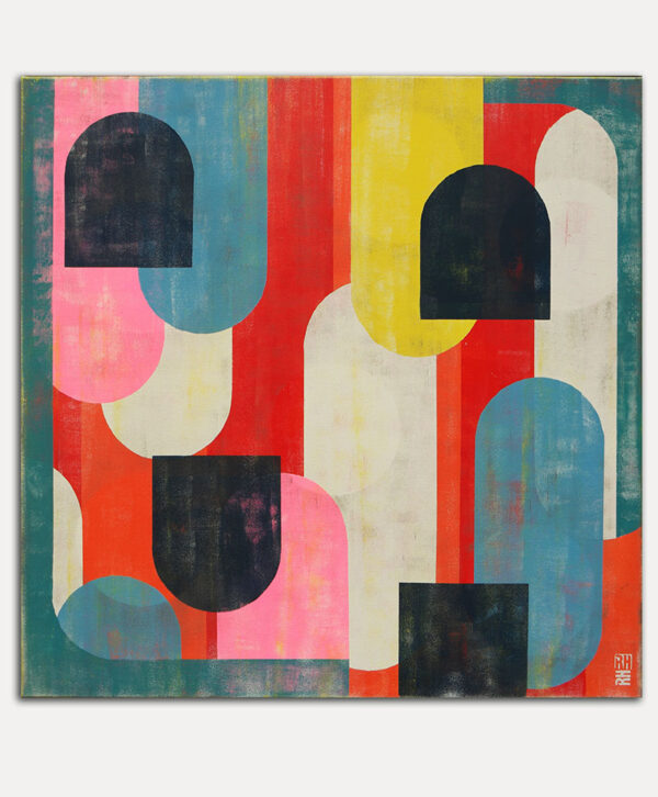 Schilderij kopen - pop art kleurrijk