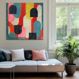 Schilderij kopen - pop art kleurrijk
