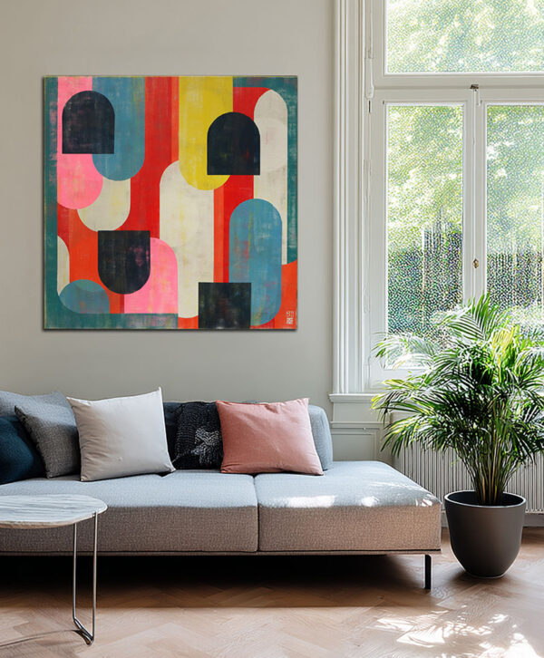 Schilderij kopen - pop art kleurrijk