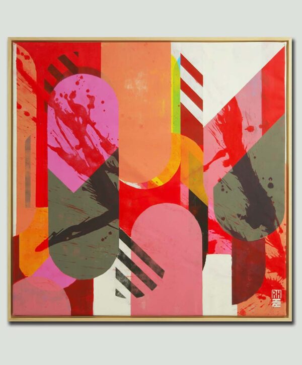 Kleurrijk schilderij ICON#24