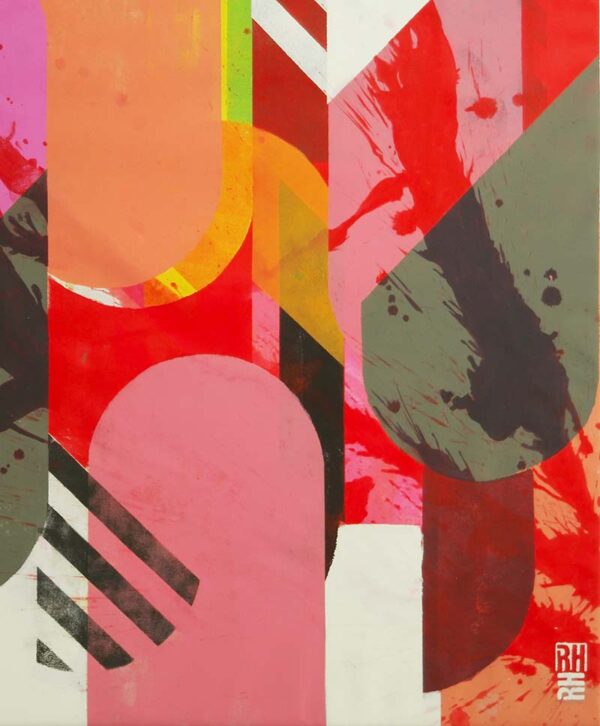 Kleurrijk schilderij ICON#24