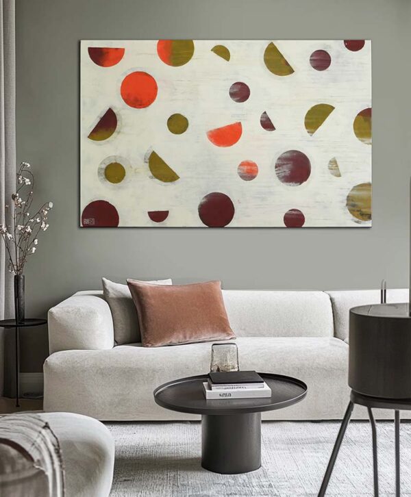 Schilderij kopen met warme kleuren