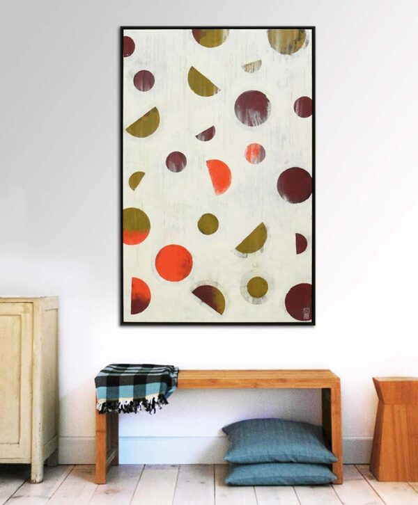 Schilderij kopen met warme kleuren