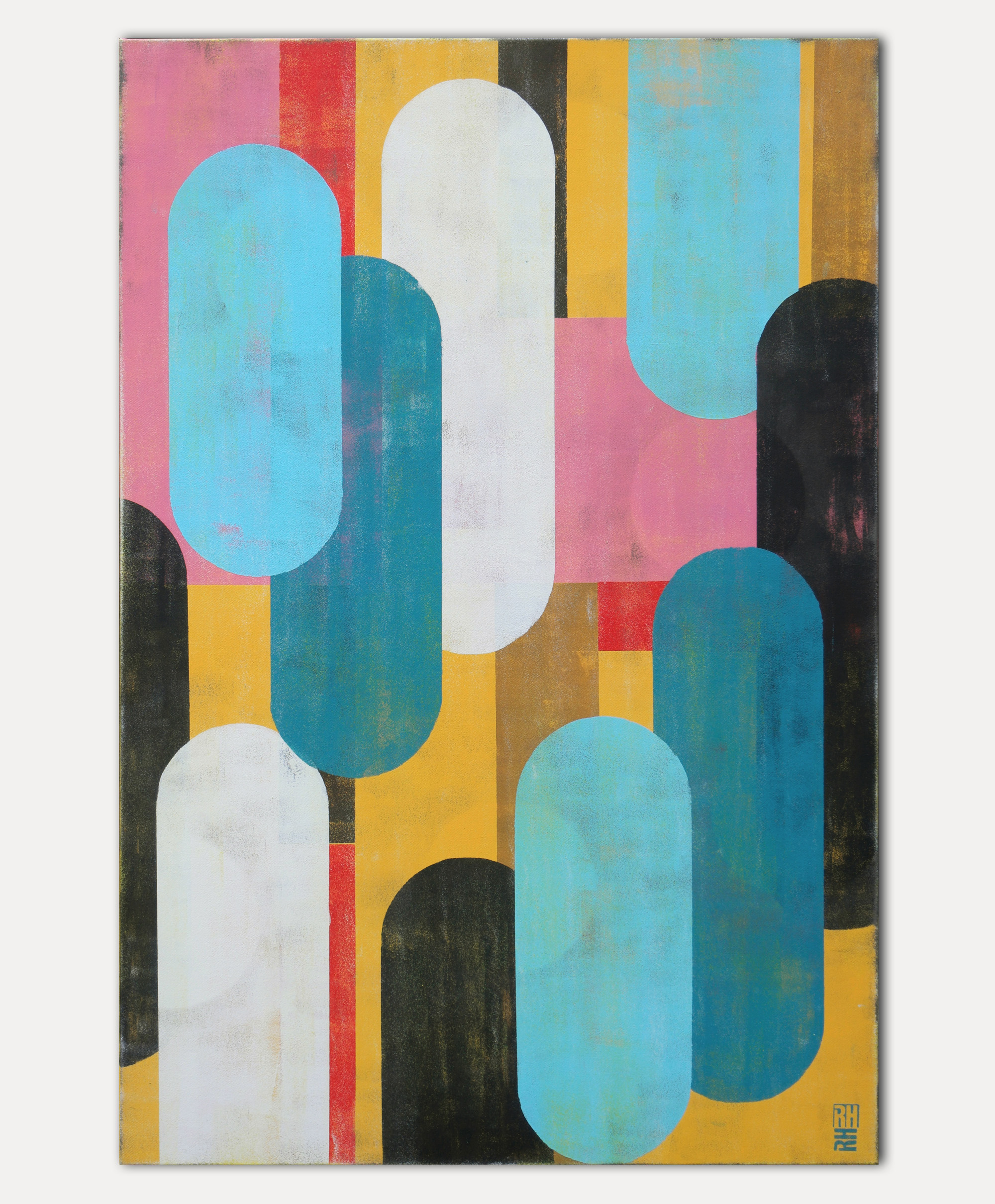 schilderij-kopen-traffic-pink-vertical