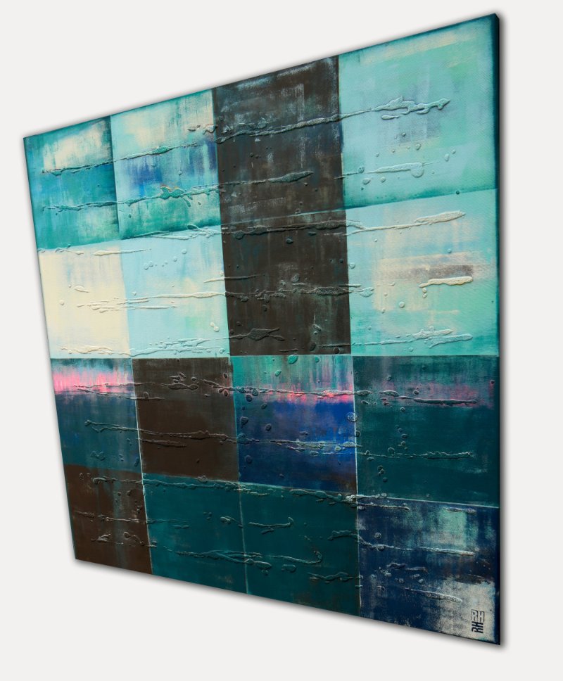 Tiles blue & black - Afbeelding 6